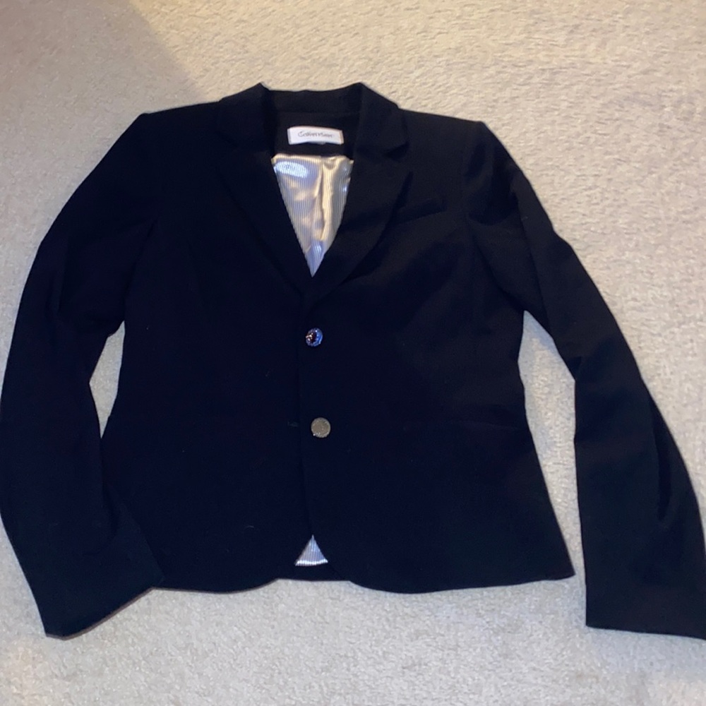 Black suit jacket